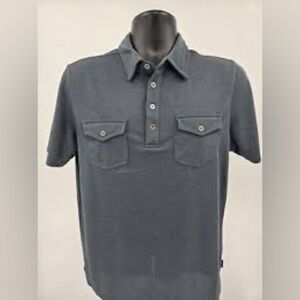 Structure Charcoal Polo Shirt A0215